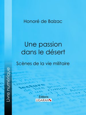 cover image of Une passion dans le désert